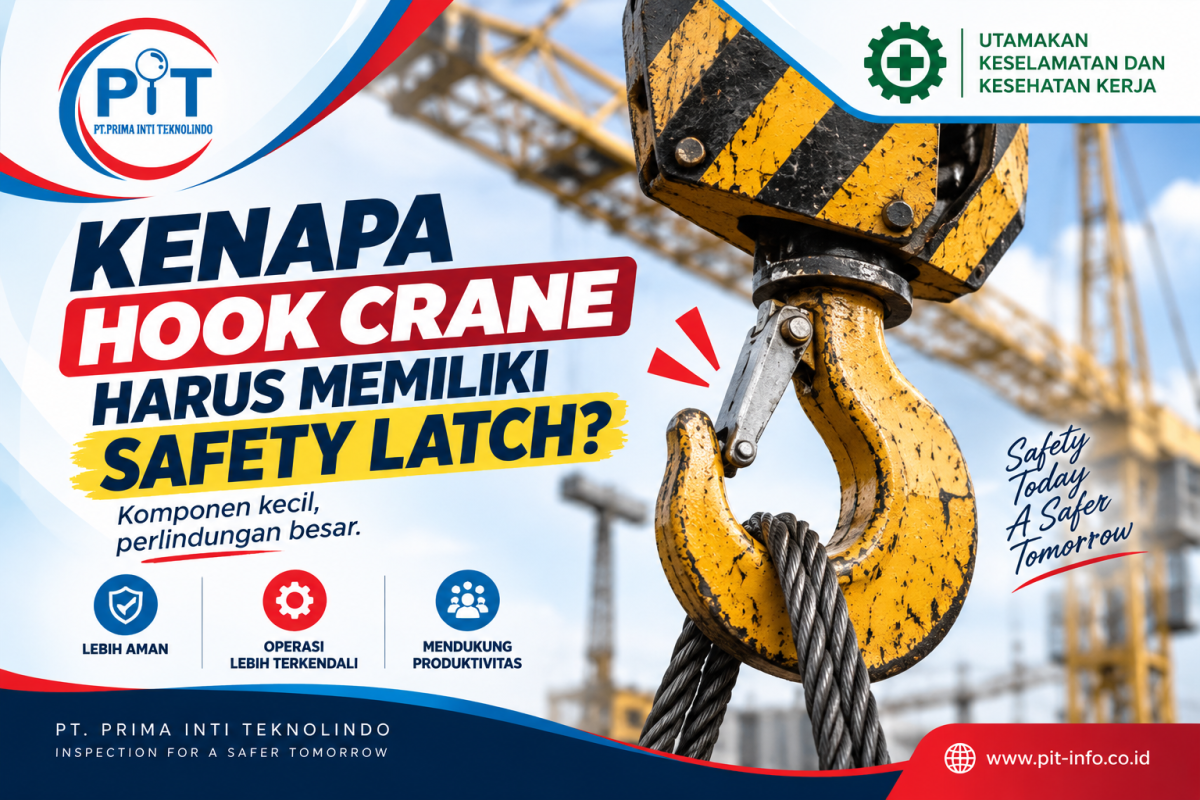 Kenapa Hook Crane Harus Memiliki Safety Latch?